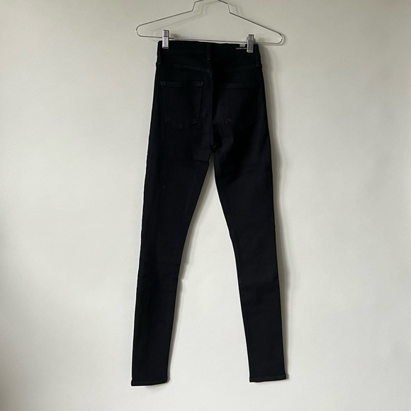 Citizens of Humanity Rocket All Black High-Waist Skinny Jeans - Picture 5 of 6